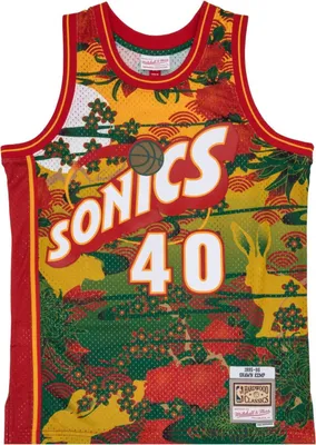 Zdjęcie produktu dla Swingman Mesh Jersey Seattle SuperSonics ASIAN Kemp - S