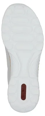 Produktbild von Rieker Damen Slipper MemoSoft weich leicht rutschfest beige Reißverschluss N42G5, Größe:42 EU, Farbe:Beige