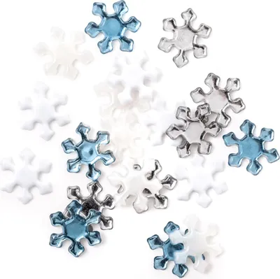 Obrázok produktu pre Dekoratívne kryštály SCHNEEFLOCKEN Mix 2cm 20ks.