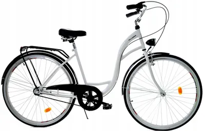 Zdjęcie produktu dla Rower Dallas City 28" 3spd - biały z czarnym