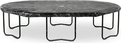 Produktbild von EXIT Trampolin Abdeckung 305x427cm, Trampolin Schutzhülle, Wetterfest, Oval, Abdeckplane