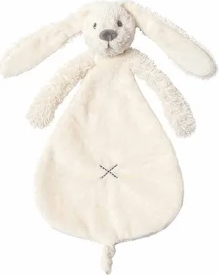 Produktbild von Happy Horse Schmusetuch Hase Richie Elfenbein - weiches Babygeschenk