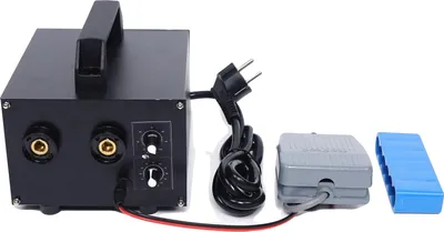 Zdjęcie produktu dla Zgrzewarka punktowa, moc wyjściowa 6700 W, prąd 1600 A, regulowany impuls spawania, kolor czarny