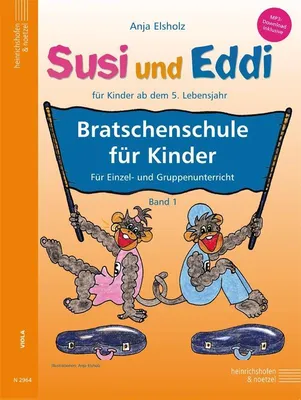 Produktbild von Susi und Eddi: Bratschenschule für Kinder