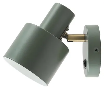 Zdjęcie produktu dla Ścienna lampa LED, 1 x E27, zielona, elegancki design, idealna do dekoracji i oświetlenia