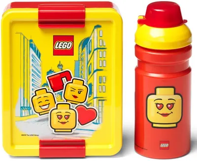 Produktbild von LEGO Iconic Lunch-Set Rot/Gelb