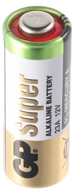 Produktbild von 5 Stück GP23A 12 Volt Super High Voltage Alkaline Batterie 23Ae, A23, VA23GA, MS21, MN21, 8LR932, 28x10mm