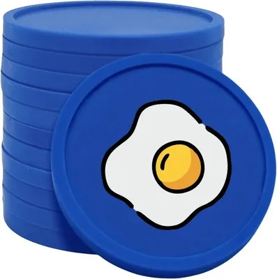 Obrázek produktu pro Snídaňové žetony CombiCraft tmavě modré - Ø29mm - 100 kusů