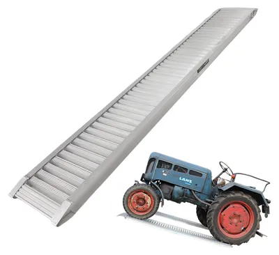 Produktbild von TRUTZHOLM 1x Profi Schwerlastrampe 200 cm 1000 kg Aluminium Auffahrrampe für Auto Quad Maschinen