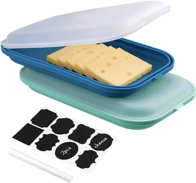 Produktbild von Frischhaltedosen 2er Set, Silikon, stapelbar, für Tiefkühlkost