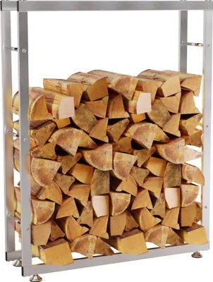 Obrázek produktu pro Stojan na palivové dřevo Keri V2 25x80x125 cm, nerezová ocel