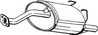 Produktbild von Bosal Endschalldämpfer 163-723