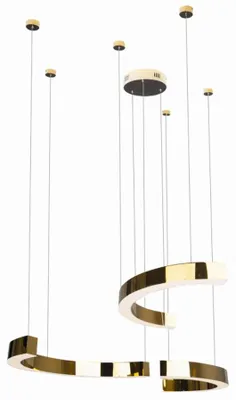 Image de Suspension LOTUS 19058P LED, 40W, diamètre 54 cm