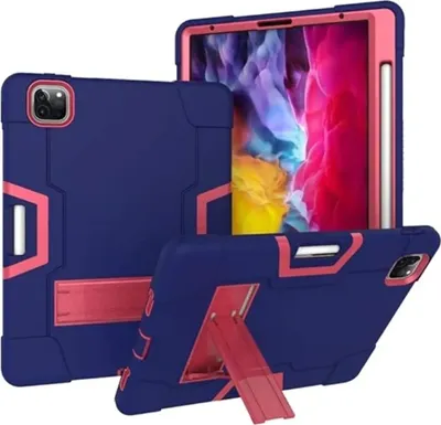 Produktbild von Tasche für iPad Pro 5/4/3 12.9" mit Ständer und Stylushalter Pink