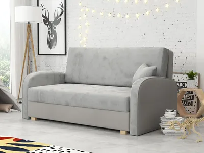 Obrázek produktu pro Rozkládací pohovka s úložným prostorem BELA SOFT 3 - šedá