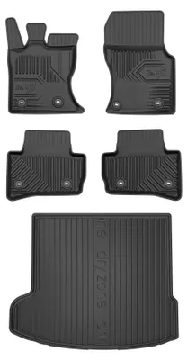 Obrázek produktu pro Autokoberce 3D TPE + vana kufru DryZone pro: Jaguar F-Pace 2016-2020 SUV 5 ks