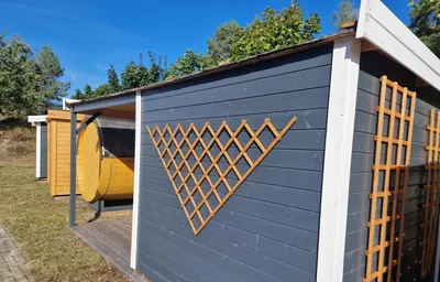 Produktbild von Scherengitter hellbraun 90x180cm