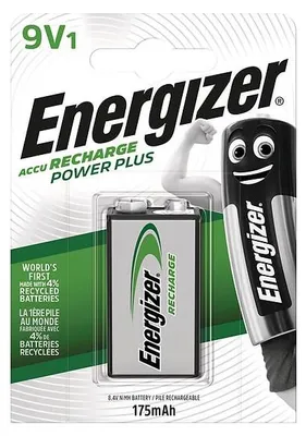 Image de 1 Pile rechargeable 9V HR22 175mAh Power Plus