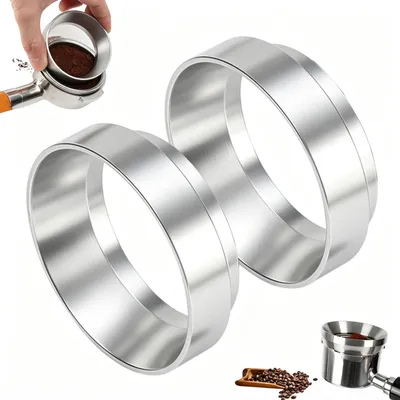 Verteilerring für Kaffeemaschine, 2 Stk., Edelstahl, 51 mm
