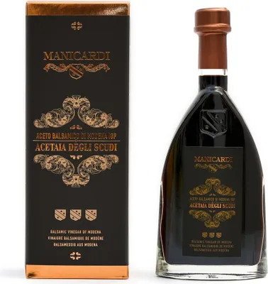 Zdjęcie produktu dla Ocet balsamiczny z Modeny I.G.P. 3 Scudi, 250 ml - bez barwników, 100% naturalny