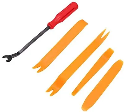 Image de Kit de démontage des garnitures intérieures de voiture comprenant 100 clips de fixation