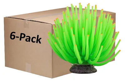 Zdjęcie produktu dla Dekoracja do akwarium GloFish Anemoon (zestaw 6 sztuk)