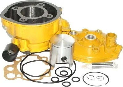 Produktbild von 70 Sport Racing Zylinder KIT Kopf KOMPLETT für RIEJU RS2 RS 2 Matrix 50 AM6 GELB Zylinderkit