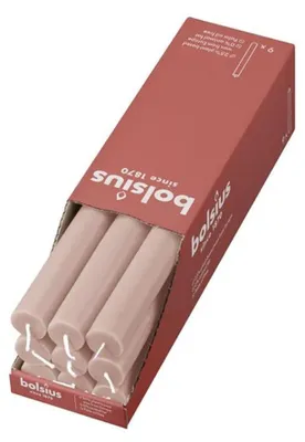 Immagine prodotto di Candela da tavola Bolsius 270 23 rosa rustico