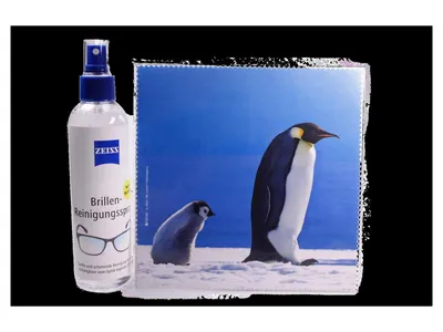 Zdjęcie produktu dla Ściereczka z mikrofibry "Pingwin z dzieckiem" rozmiar 18,5 cm od La Kelnet
