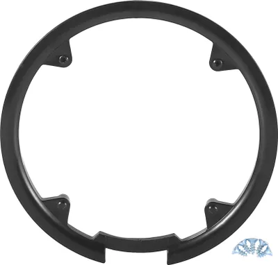 Produktbild von 42 Zähne 10,4 cm 4 Löcher Fahrrad Kurbelgarnitur Kettenradabdeckung Schutz Kettenrad Schutzhülle Schwarz