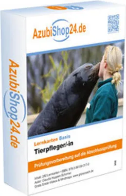 Image de AzubiShop24.de Basis-Lernkarten Tierpfleger /-in