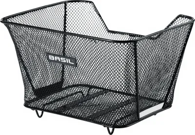 Produktbild von Basil Lesto M Fahrradkorb Rear WSL system 17 Liter Schwarz - 11067
