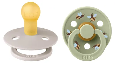 Zdjęcie produktu dla Bibs STUDIO, Klasyczny smoczek dziecięcy, Okrągły, Lateks, Chłopak, dziewczyna
