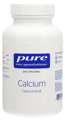 Produktbild von PURE ENCAPSULATIONS Calcium Calciumcitrat Kapseln 90St PZN 05135124