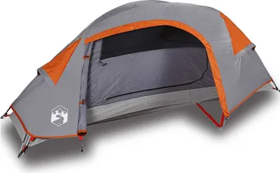Produktbild von vidaXL Kuppel-Campingzelt 1 Person Orange Wasserdicht