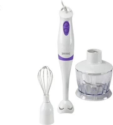 Produktbild von Stabmixer 250 W mit Schneebesen, Rührschüssel und 2 Geschwindigkeitsstufen