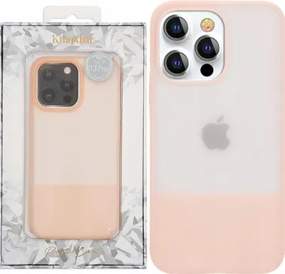 Immagine prodotto di Kingxbar Serie Plain Custodia Cover per Iphone 13 Pro Max Custodia in silicone Rosa