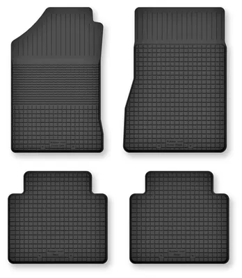Zdjęcie produktu dla Dywaniki gumowe do Dodge RAM 2009-2019 – 4 szt., czarne, dobierane – Wielganizator Semi-Universal