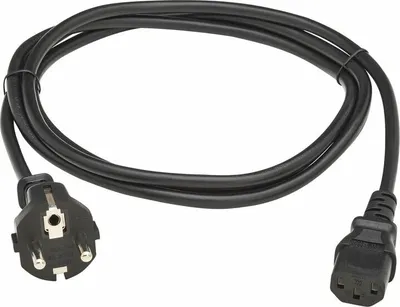 Produktbild von EATON TRIPPLITE PDU Power Cord C13 to Schuko CEE 7/7 - 10A 250V H05VV-F 2M Black