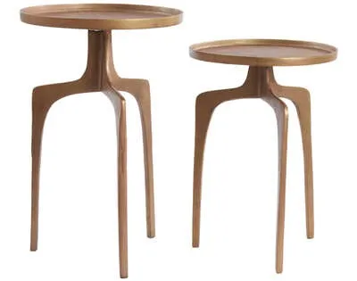 Productafbeelding van Light & Living - Bijzettafel Pano - Brons - Ø41 cm