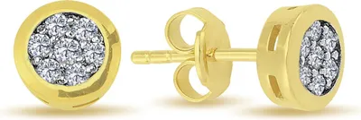 Produktbild von Diamanten Brillant Schliff Ohrstecker Gelbgold