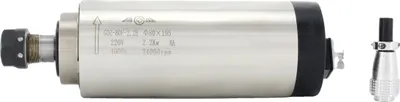 Produktbild von 2,2 kW Spindelmotor, luftgekühlt, Hochgeschwindigkeit 24000 U/min, Einfach Spindel