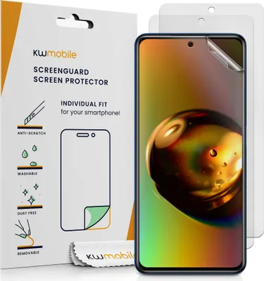 Produktbild von kwmobile 3x Folie matt kompatibel mit Xiaomi Poco X3 NFC / Poco X3 Pro - Displayschutzfolie Schutzfolie - Displayschutz Displayfolie entspiegelt