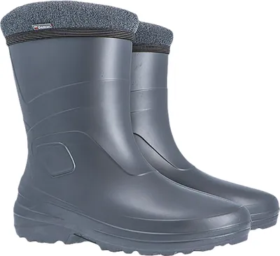 Zdjęcie produktu dla DEMAR damskie buty gumowe LUCY ultralekkie buty przeciwdeszczowe sznurowane ogrodowe buty robocze EVA szare 39
