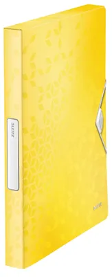 Obrázok produktu pre Leitz WOW, A4, Polypropylén (PP), Žltá, 250 listy, 250 mm, 30 mm