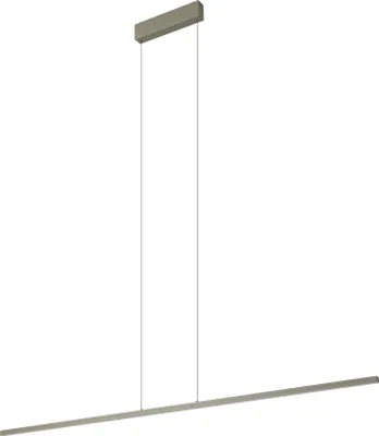 Obrázok produktu pre Závesná LED lampa BAR M olivovo-biela 24 W, teplá biela 1150 lm, hliník, rozmery: 160 x 150 x 2 cm, IP20, Nowodvorski Lighting