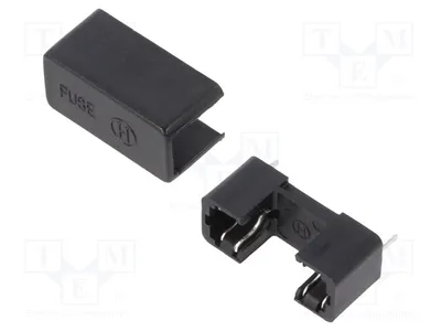 Obrázek produktu pro 5x zásuvka s krytem, jistič 6A, cylindrický, 5x20mm, 250V, typ ZHL32