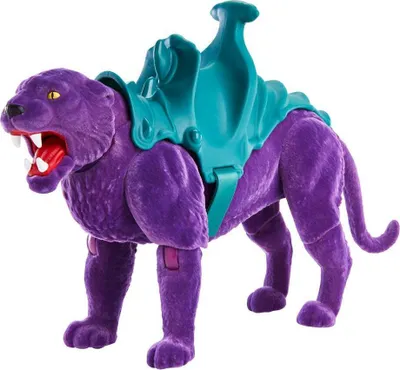 Immagine prodotto di Mattel Masters of the Universe Origins Action Figure 2021 Panthor con finitura floccata, edizione da collezione esclusiva, 14 cm