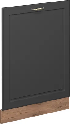 Produktbild von Geschirrspülblende Vicco Fame-Line Anthrazit-Gold 60 cm ohne Arbeitsplatte, Model 54508