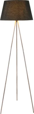 Produktbild von Stehleuchte mit Textil Lampenschirm, Höhe 154,5 cm